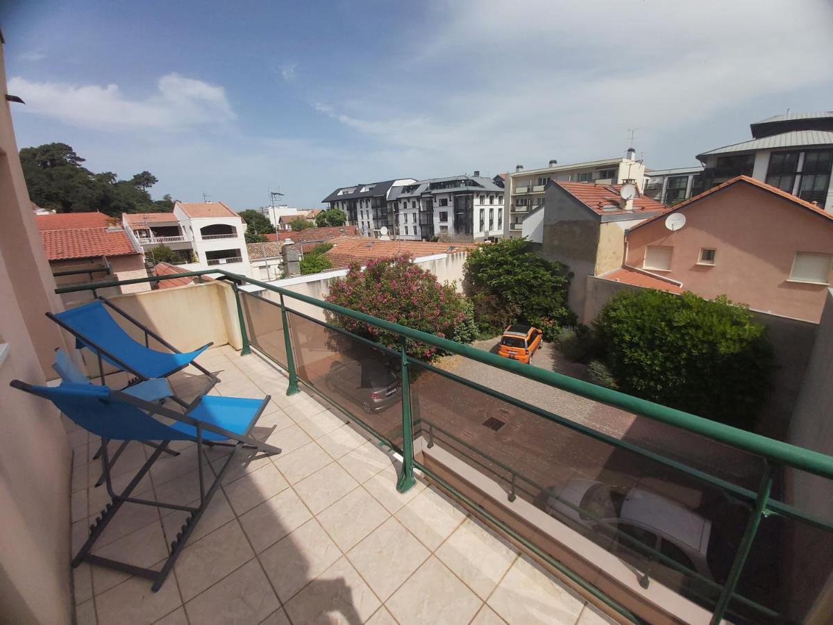 Centre, Grand T2 Balcon Pkg, Plage Gare 600M, Tres Calme Arcachon Bagian luar foto