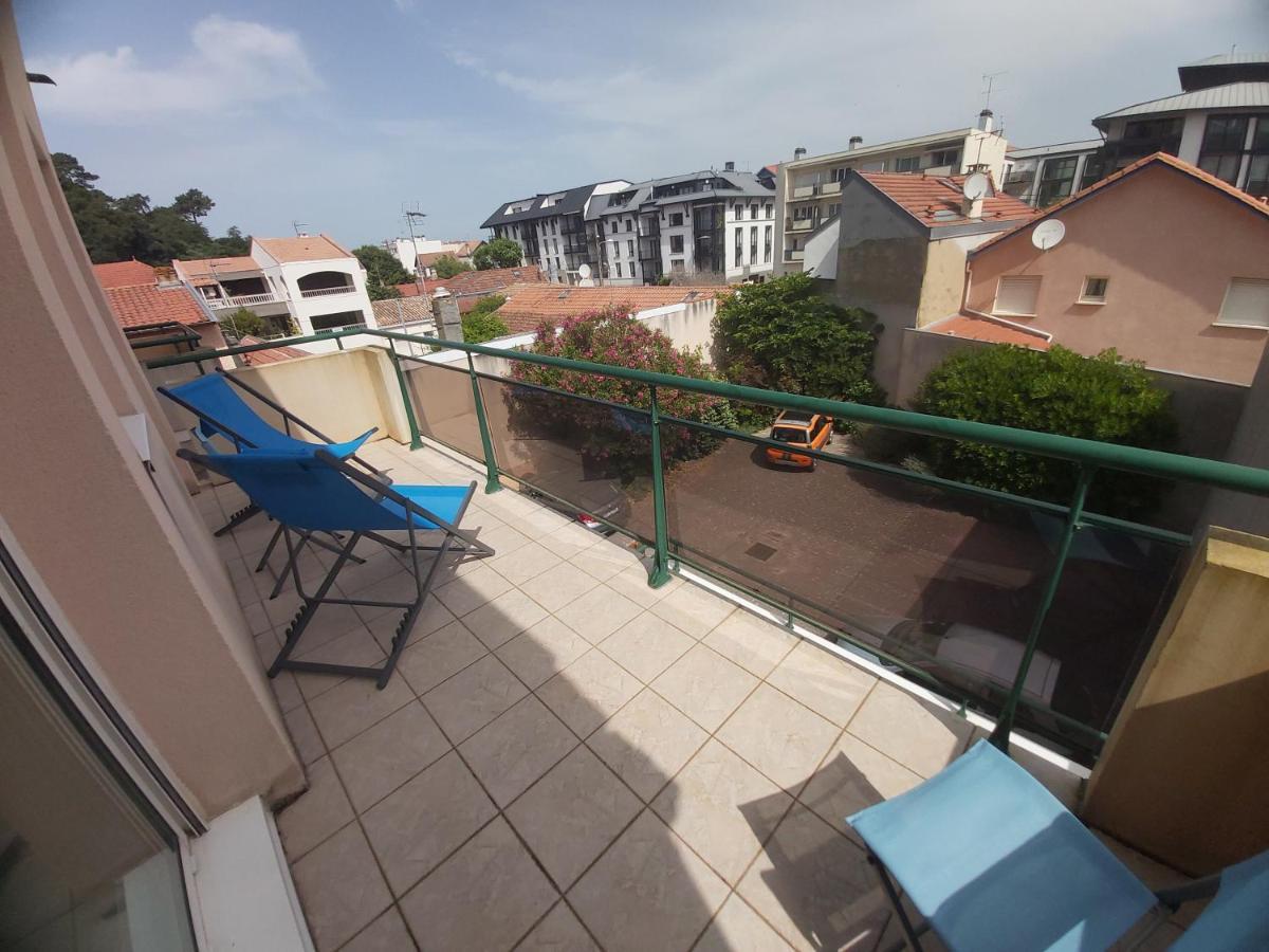 Centre, Grand T2 Balcon Pkg, Plage Gare 600M, Tres Calme Arcachon Bagian luar foto